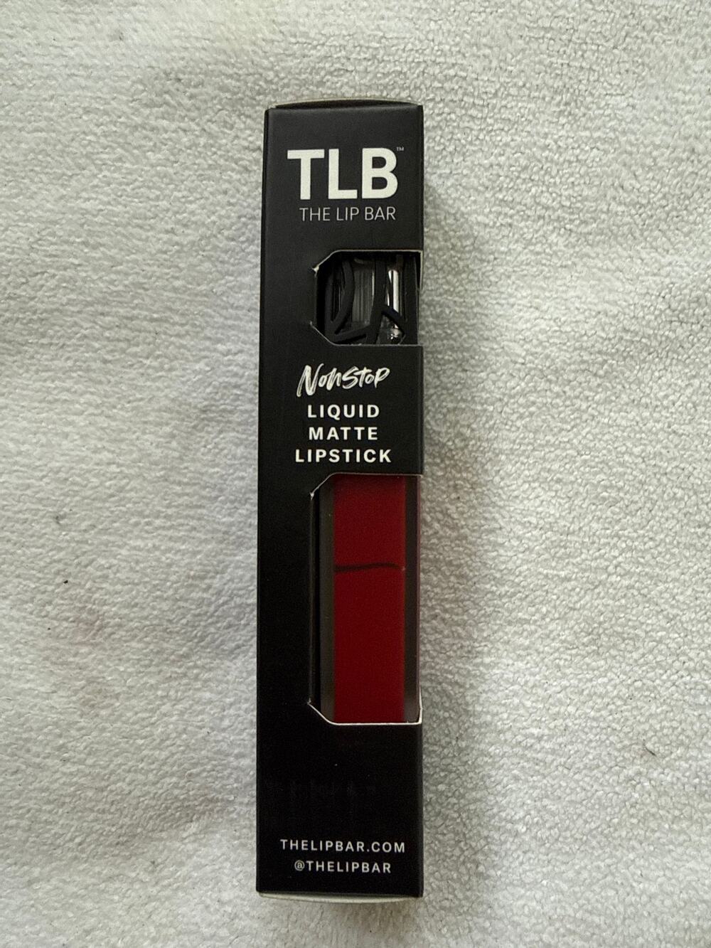 The Lip Bar Nonstop Liquid Matte Lipstick in a red Bawse Lady NEW